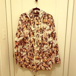 Floral Raincoat